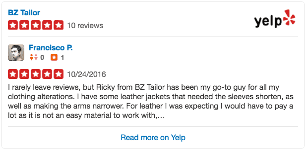 Francisco P. Yelp Review